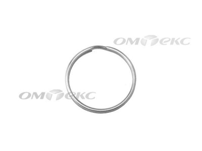 Кольцо металлическое d-20 мм, цв.-никель - купить в Саратове. Цена: 3.19 руб.