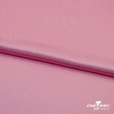 Поли креп-сатин 15-2216, 125 (+/-5) гр/м2, шир.150см, цвет розовый - купить в Саратове. Цена 155.57 руб.