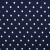 Креп стрейч Амузен, 85 г/м2, 19-3920 (т.синий)/белый крупный горох, шир.150 см - купить в Саратове. Цена 220.50 руб.