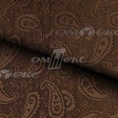 Ткань подкладочная жаккард Р14098, 19-1217/коричневый, 85 г/м2, шир. 150 см, 230T - купить в Саратове. Цена 166.45 руб.