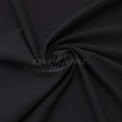 Ткань костюмная "Меган", 78%P 18%R 4%S, 205 г/м2 ш.150 см, цв-черный (Black) - купить в Саратове. Цена 392.32 руб.