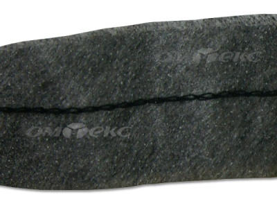 WS7225-прокладочная лента усиленная швом для подгиба 30мм-графит (50м) - купить в Саратове. Цена: 16.97 руб.