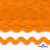 Тесьма вьюнчик 0381-0080, 8 мм/упак.33+/-1м, цвет 9511-оранжевый - купить в Саратове. Цена: 107.26 руб.