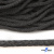 Шнур плетеный d-6 мм круглый, 70% хлопок 30% полиэстер, уп.90+/-1 м, цв.1088-т.серый - купить в Саратове. Цена: 588 руб.