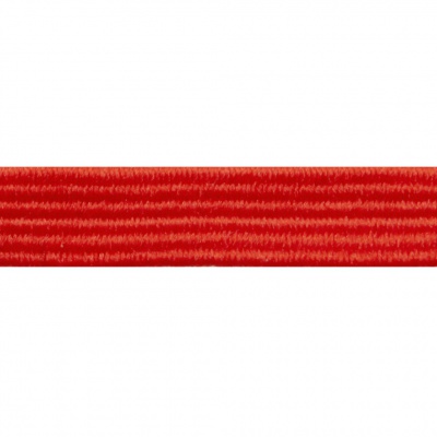 Резиновые нити с текстильным покрытием, шир. 6 мм ( упак.30 м/уп), цв.- 86-красный - купить в Саратове. Цена: 155.22 руб.