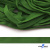 Шнур плетеный (плоский) d-12 мм, (уп.90+/-1м), 100% полиэстер, цв.260 - зел.трава - купить в Саратове. Цена: 8.62 руб.