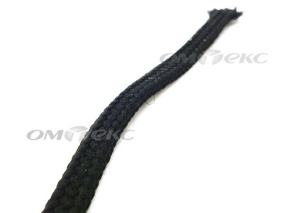 Шнурки т.3 200 см черн - купить в Саратове. Цена: 21.69 руб.