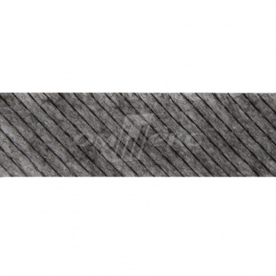 KQ217N -прок.лента нитепрошивная по косой 15мм графит 100м - купить в Саратове. Цена: 2.24 руб.