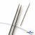 Спицы для вязания металлические d-2.5 мм круговые на тросике 53 см - купить в Саратове. Цена: 53.90 руб.