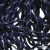 Шнурки #107-19, круглые 130 см, двухцветные цв.тём.синий/белый - купить в Саратове. Цена: 22.14 руб.