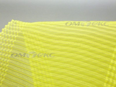 Лента капроновая "Гофре", шир. 110 мм/уп. 50 м, цвет жёлтый - купить в Саратове. Цена: 33.37 руб.