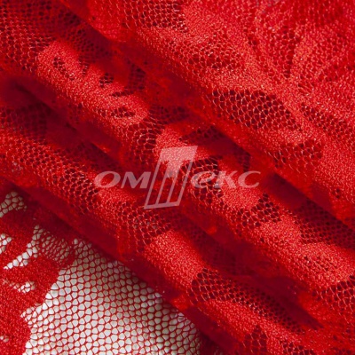 Кружевное полотно стрейч 15A29/RED, 105 гр/м2, шир.155см - купить в Саратове. Цена 2 101.46 руб.