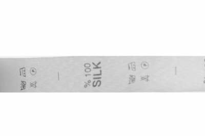 Состав и уход за тк.100% Silk (4000 шт) - купить в Саратове. Цена: 257.40 руб.