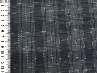 Ткань костюмная клетка 25235 2003, 185 гр/м2, шир.150см, цвет серый/сер - купить в Саратове. Цена 
