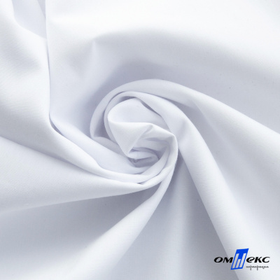 Ткань сорочечная  Вита 80% пэ/20% хл, 115 гр/м, шир. 150 см - белый - купить в Саратове. Цена 170.90 руб.