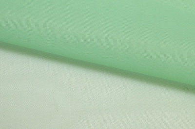 Портьерный капрон 13-6009, 47 гр/м2, шир.300см, цвет св.зелёный - купить в Саратове. Цена 143.68 руб.