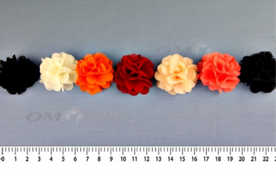 Цветы декоративные пришивные - купить в Саратове. Цена: 28.53 руб.