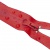 Молния водонепроницаемая PVC Т-7, 90 см, разъемная, цвет (820) красный - купить в Саратове. Цена: 61.18 руб.
