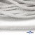 Шнур плетеный d-6 мм круглый, 70% хлопок 30% полиэстер, уп.90+/-1 м, цв.1076-белый - купить в Саратове. Цена: 588 руб.
