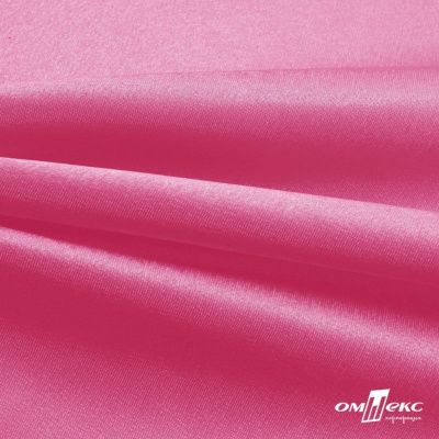 Поли креп-сатин 15-2215, 125 (+/-5) гр/м2, шир.150см, цвет розовый - купить в Саратове. Цена 155.57 руб.
