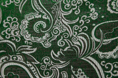 Ткань костюмная жаккард, 135 гр/м2, шир.150см, цвет зелёный№4 - купить в Саратове. Цена 441.94 руб.