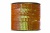Пайетки "ОмТекс" на нитях, CREAM, 6 мм С / упак.73+/-1м, цв. 88 - оранжевый - купить в Саратове. Цена: 300.55 руб.
