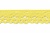 Тесьма кружевная 0621-1611, шир. 20 мм/уп. 20+/-1 м, цвет 017-жёлтый - купить в Саратове. Цена: 440.28 руб.