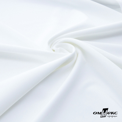 Плательная ткань "Невада" SW, 120 гр/м2, шир.150 см, цвет белый - купить в Саратове. Цена 254.22 руб.