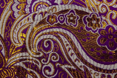 Ткань костюмная жаккард №9, 140 гр/м2, шир.150см, цвет фиолет - купить в Саратове. Цена 387.20 руб.