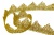 Тесьма металлизированная 8204, шир. 40 мм/уп. 13,7+/-1 м, цвет золото - купить в Саратове. Цена: 420.42 руб.