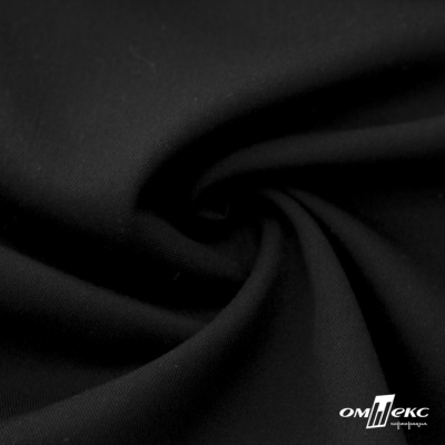 Ткань костюмная "Эльза" 80% P, 16% R, 4% S, 160 г/м2, шир.150 см, цв-черный #1 - купить в Саратове. Цена 332.71 руб.