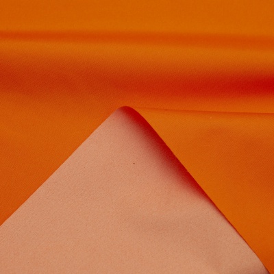 Курточная ткань Дюэл (дюспо) 16-1359, PU/WR/Milky, 80 гр/м2, шир.150см, цвет оранжевый - купить в Саратове. Цена 141.80 руб.