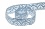 Тесьма кружевная 0621-1346А, шир. 13 мм/уп. 20+/-1 м, цвет 132-голубой - купить в Саратове. Цена: 575.07 руб.
