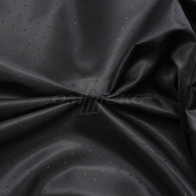 Ткань подкладочная Добби 230Т YP12695 Black/черный 100% полиэстер,68 г/м2, шир150 см - купить в Саратове. Цена 116.74 руб.