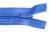 Спиральная молния Т5 260, 75 см, автомат, цвет голубой - купить в Саратове. Цена: 16.28 руб.