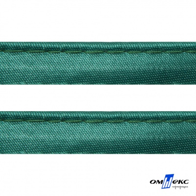 Кант атласный 140, шир. 12 мм (в упак. 65,8 м), цвет т.зелёный - купить в Саратове. Цена: 237.16 руб.