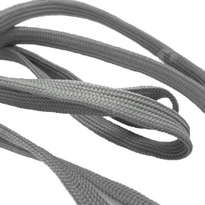 Шнурки т.5 80 см серый - купить в Саратове. Цена: 16.76 руб.