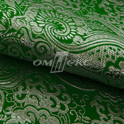 Ткань костюмная жаккард №4, 140 гр/м2, шир.150см, цвет зелёный - купить в Саратове. Цена 383.29 руб.