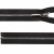 Молния металл Т-5, 18 см, разъёмная, цвет чёрный - купить в Саратове. Цена: 25.77 руб.