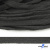 Шнур плетеный d-8 мм плоский, 70% хлопок 30% полиэстер, уп.85+/-1 м, цв.1026-серый - купить в Саратове. Цена: 735 руб.