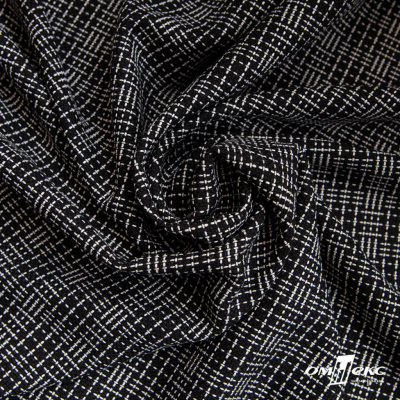 Ткань костюмная "Гарсия" 80% P, 18% R, 2% S, 335 г/м2, шир.150 см, Цвет черный - купить в Саратове. Цена 669.66 руб.