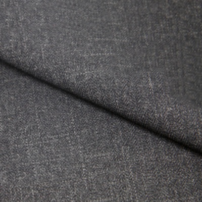 Ткань костюмная 25388 2010А, 207 гр/м2, шир.150см, цвет т.серый - купить в Саратове. Цена 353.07 руб.