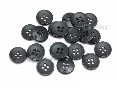 51960/23 мм (4 пр) черные пуговицы - купить в Саратове. Цена: 1.43 руб.
