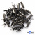06032-Наконечник для шнура металл, отв. 4 мм, цв. тём.никель - купить в Саратове. Цена: 9.60 руб.