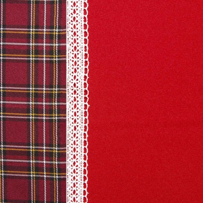 Ткань костюмная 21010 2023, 225 гр/м2, шир.150см, цвет красный - купить в Саратове. Цена 390.73 руб.