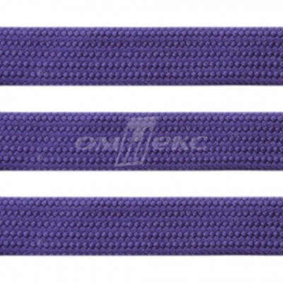Шнур 15мм плоский (100+/-1м) №10 фиолетовый - купить в Саратове. Цена: 10.21 руб.