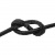 Шнур вощенный (25+/-1ярд) черный  - купить в Саратове. Цена: 104.42 руб.