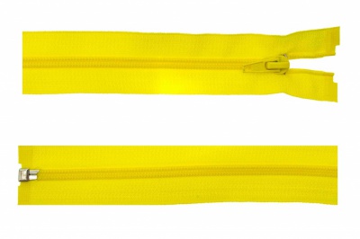 Спиральная молния Т5 131, 40 см, автомат, цвет жёлтый - купить в Саратове. Цена: 13.03 руб.