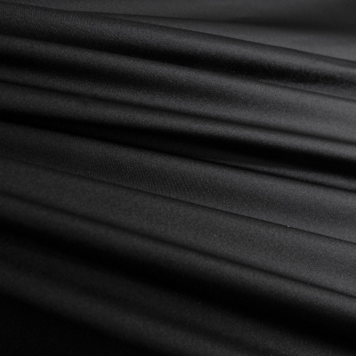 Бифлекс плотный col.124, 210 гр/м2, шир.150см, цвет чёрный - купить в Саратове. Цена 659.92 руб.