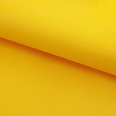 Оксфорд (Oxford) 210D 14-0760, PU/WR, 80 гр/м2, шир.150см, цвет жёлтый - купить в Саратове. Цена 98.96 руб.